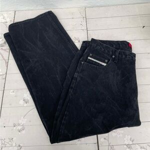 U.S. Polo Assn. Washed Black Straight-Leg Jeans
